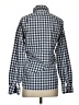 J.Crew Checkered-gingham Blue Long Sleeve Button-Down Shirt Size XS - photo 2