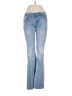 Red Rivet Hearts Blue Jeans Size 9 - photo 1