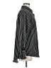 Unbranded Stripes Black Long Sleeve Blouse Size M - photo 4