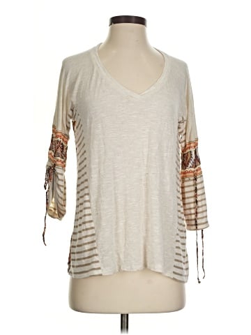 Democracy 3/4 Sleeve Top (view 1)