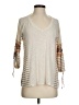 Democracy Gray 3/4 Sleeve Top Size XS - photo 1