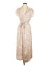 David Lerner 100% Polyester Tan Casual Dress Size M - photo 1