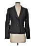 LUXE Houndstooth Gray Wool Blazer Size 0 - photo 1