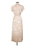 David Lerner 100% Polyester Tan Casual Dress Size M - photo 2