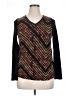 I.N. Studio Brown Long Sleeve Blouse Size XL (estimated) - photo 1