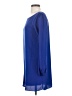 Nymphe 100% Polyester Solid Blue Casual Dress Size S - photo 5