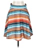 Unique Vintage 100% Polyester Stripes Blue Casual Skirt Size S (estimated) - photo 1