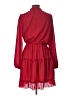 Unbranded 100% Polyester Red Cocktail Dress Size L - photo 2