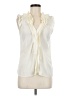 Jessica Simpson 100% Polyester Ivory Sleeveless Blouse Size M - photo 1