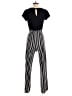 Just Be... Stripes Black Jumpsuit Size S - photo 2