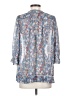 Staring at Stars Blue 3/4 Sleeve Blouse Size M - photo 2