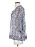 Staring at Stars Blue 3/4 Sleeve Blouse Size M - photo 5