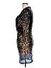 Banjul Stars Silver Cocktail Dress Size L - photo 5