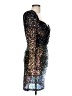 Banjul Stars Silver Cocktail Dress Size L - photo 4