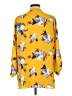Gibson Floral Yellow 3/4 Sleeve Blouse Size L - photo 2
