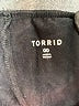 Torrid Color Block Black Track Pants Size Med Plus (00) - photo 7