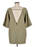 Unbranded Green Short Sleeve Blouse Size M - photo 2