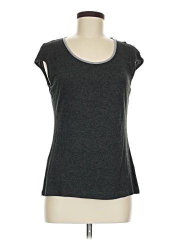 Blue Saks Fifth Avenue Sleeveless T-Shirt (view 1)