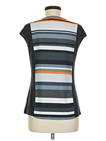 Blue Saks Fifth Avenue Sleeveless T-Shirt (view 2)