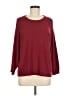 Velvet by Graham & Spencer Burgundy Pullover Sweater Size M - photo 1