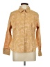 Westbound Paisley Gold Long Sleeve Blouse Size L - photo 1
