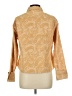 Westbound Paisley Gold Long Sleeve Blouse Size L - photo 2