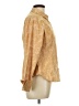 Westbound Paisley Gold Long Sleeve Blouse Size L - photo 4