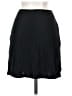 Vanity Solid Black Casual Skirt Size S - photo 2