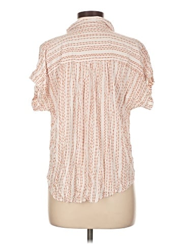 AK Anne Klein Short Sleeve Blouse (view 2)