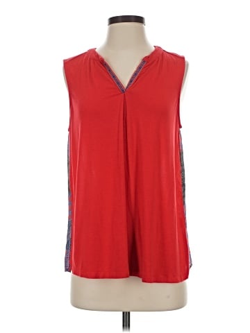 Skies Are Blue Sleeveless Blouse (view 1)