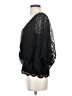 Beyond Vintage Black 3/4 Sleeve Top Size S - photo 5