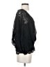Beyond Vintage Black 3/4 Sleeve Top Size S - photo 4