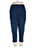 D&Co. 100% Cotton Solid Blue Casual Pants Size XL - photo 1