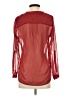 Alice Blue 100% Polyester Red Long Sleeve Blouse Size S - photo 2