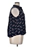 Chaps 100% Viscose Floral Blue Sleeveless Button-Down Shirt Size XL - photo 4
