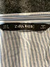 Zara Basic Blue 3/4 Sleeve Button-Down Shirt Size XL - photo 4