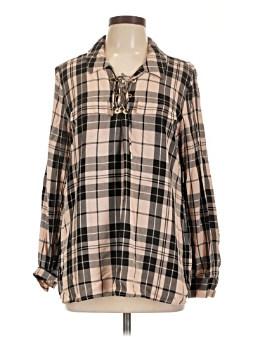 Calvin Klein Long Sleeve Blouse (view 1)