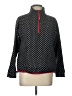 T by Talbots 100% Polyester Polka Dots Black Pullover Sweater Size L - photo 1