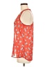 Collective Concepts 100% Polyester Orange Sleeveless Blouse Size M - photo 5
