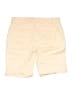 Ann Taylor LOFT Solid Ivory Khaki Shorts Size 4 - photo 2