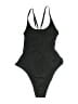Unbranded Solid Black One Piece Swimsuit Size S - photo 1
