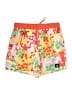 Adidas 100% Polyester Print Orange Board Shorts Size XS - photo 1