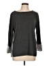 Ann Taylor LOFT Gray 3/4 Sleeve Top Size L - photo 1