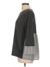 Ann Taylor LOFT Gray 3/4 Sleeve Top Size L - photo 5