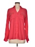 Express 100% Polyester Red Long Sleeve Blouse Size M - photo 1