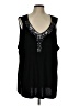 Gitano Black Sleeveless Blouse Size 30 waist - photo 1
