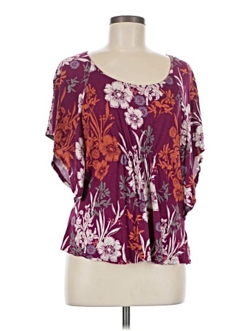 SONOMA life + style Short Sleeve Blouse (view 1)
