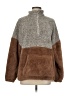 Fashion 100% Polyester Brown Fleece Size M - photo 1
