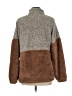Fashion 100% Polyester Brown Fleece Size M - photo 2