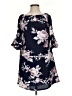 Unbranded Floral Blue Casual Dress Size S - photo 1